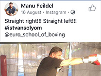 Chef Manu Feildel's Facebook post