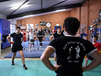 Classes with coach Istvan Solyom Euro School of Boxing